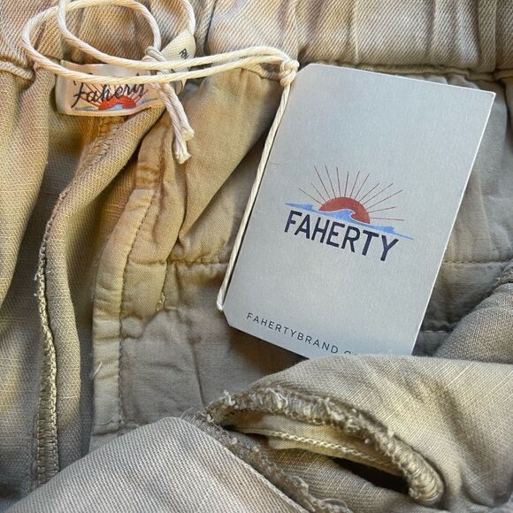 Faherty Arlie Day Cargo Pant Women’s in safari tan. NWT Small - Picture 9 of 12